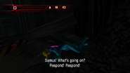 Samus after the Game Over in Metroid: Other M.