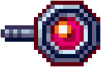 A sprite of a Cannon seen within Zero Mission.