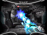 The Phazon Hyper Beam as seen in Metroid Prime 3: Corruption.