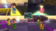 Miis in Zero Suits in Nintendo Land