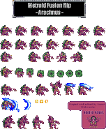 Sprites de Arachnus X