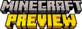 Minecraft Preview logo