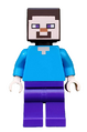 LEGO Minecraft Steve Minifigure.