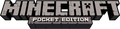 An official SVG of the Minecraft - Pocket Edition logo