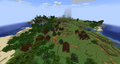 Taiga village generated in plains biome in new experimental 1.18 snapshot.