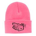 An official axolotl beanie.