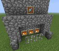 Imagen de una chimenea retwitteada por Dinnerbone[3]