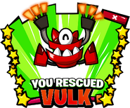 An unused rescue popup for Vulk.