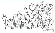 Design of the crowd of Bats.