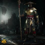 Raiden's Staff in Mortal Kombat 11.