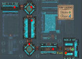 The map of the Cyber Ninja's Warship.