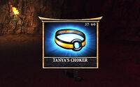 Tanya's Choker in Konquest.