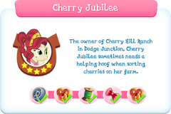 Cherry Jubilee's description.