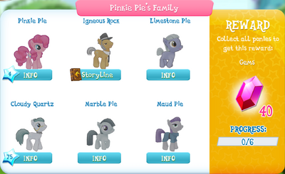 Pinkie Pie's Family