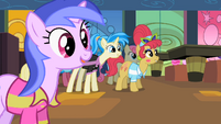 "Cool! A bowling cutie mark!"