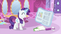 Rarity laughing S2E23