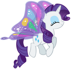 FANMADE Rarity butterfly