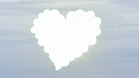 Heart-shaped cloud S5E5