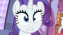 Rarity's brain stopped working all of a sudden!