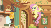 Pony Shrug is now canon! (You really need some acting lessons from Rarity, Fluttershy.)