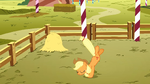 Applejack bucking.