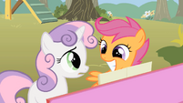 "..Gee Scootaloo, this is um..good?"