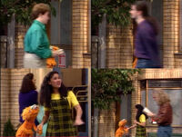 Sesame Street Episode 3380Heather Dick, Laurent Linn, Peter Linz and Melissa Dino appear as passerbys during "Learning to Count"