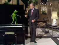 Gene Kelly teaches Kermit how to tap dance