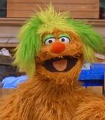 Tan live-hand with long fur (originally used as a Grouch) Once Upon a Sesame Street Christmas, Episode 5420