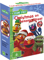 Australia (DVD)2009 Madman Entertainment Part of the Christmas on Sesame Street DVD boxset, along with Elmo Saves Christmas and Christmas Eve on Sesame Street. SES103