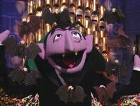 Count von Count [staccato laughter] "Ah, ah, ah!" (often accompanied by thunder and lightning)