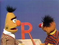 Ernie turns a P into an R (First: Episode 1151)