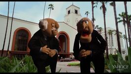 Statler & Waldorf in a Muppets Most Wanted commercial...