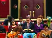 Sesame Street Episode 3320Arlene Sherman and Victor DiNapoli as audience members.