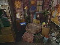 Another aerial shot of Big Bird's nest area, in Episode 2928 (1992)