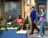 Sesame Street Episode 3140Mike Pantuso and Cher Jung appear together as street residents during the first scene.