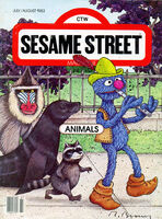 Sesame Street Magazine, issue 126 July/August 1983