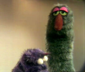 Scudge, as seen on Sesame Street.