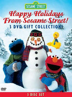 DVD2002 Sony Wonder 3 disc set with Christmas Eve on Sesame Street and Elmo Saves Christmas