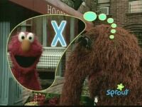 Elmo and Snuffy play pirates searching for an X Episode 3904