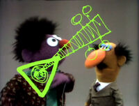 A similar sketch on Sesame Street, 1972