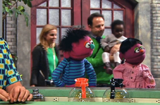 Sesame Street Episode 4511Kerry Butler and Joey Mazzarino