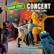 LP1977 Sesame Street Records CTW 22075 Concert: On Stage-Live! (reissue title)