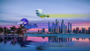 Dubai, as featured on the Muppet Babies reboot