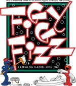 A modern Figgy Fizz label, by Ernie Kwiat