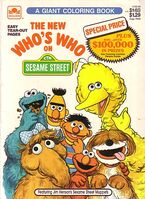 The New Who's Who on Sesame Street* (coloring book) 1989