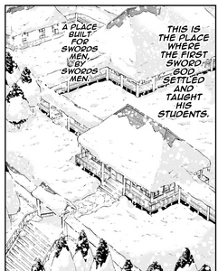 Holy Land of Swords in the Manga