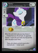 Rarity, Element of Generosity