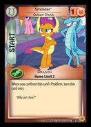 Smolder, Culture Shock