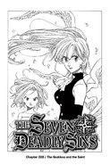 Elaine on the cover of Chapter 228